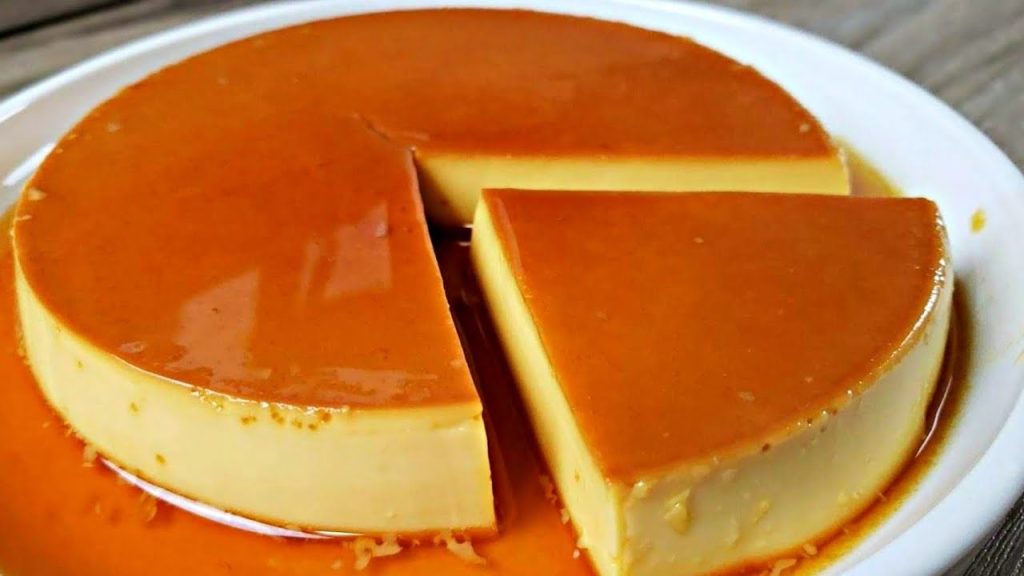 flan sin leche condensada