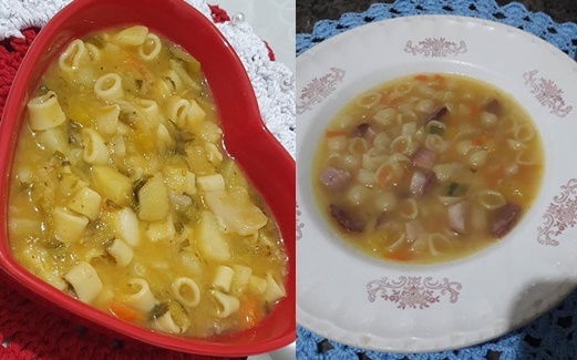Sopa De Legumes Com Macarrão