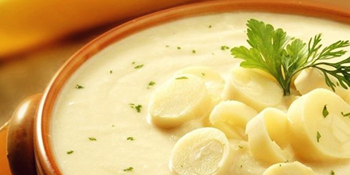 Sopa Cremosa de Palmito