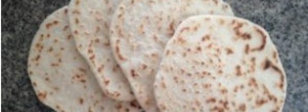 Pão Árabe Feito No Micro-Ondas