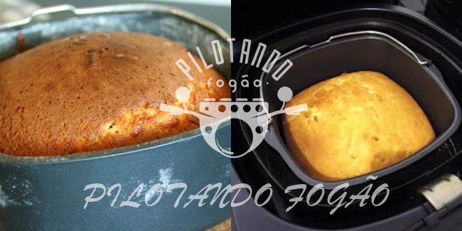 Receita De Bolo Na Airfryer Super Fofinho