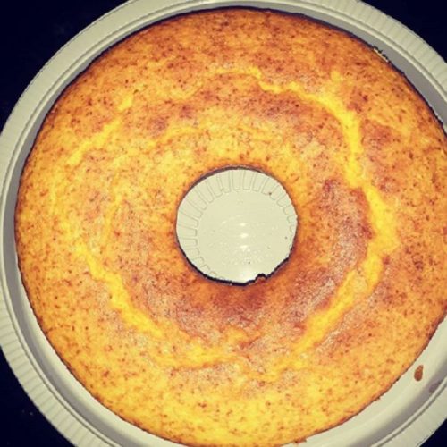 Bolo de fubá na Air Fryer  Receitas, Bolo de fubá, Bolo