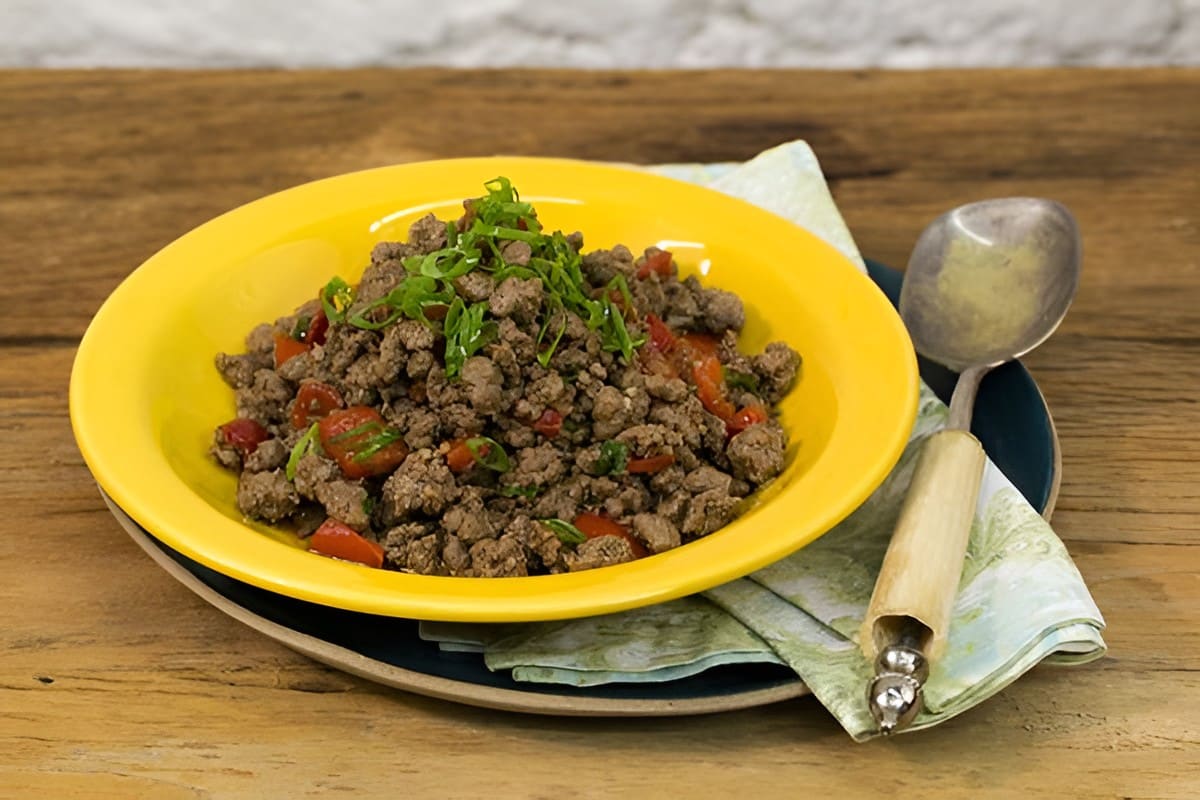Receita de Carne moída saborosa e fácil de preparar