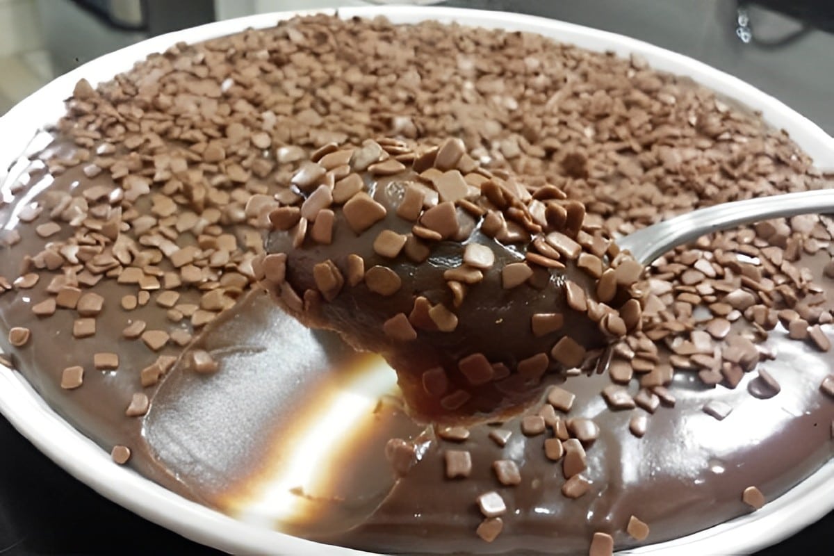 Brigadeiro gourmet de colher delicioso e bem f\u00e1cil de fazer