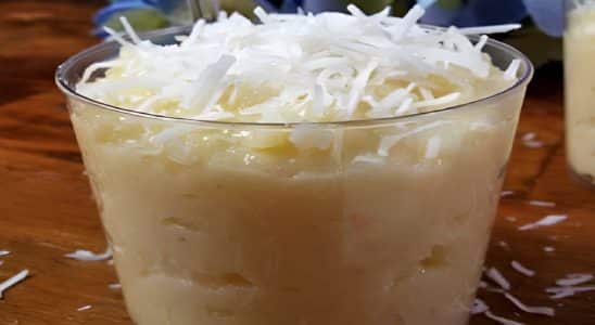 Cocada Cremosa Com Leite Em Pó