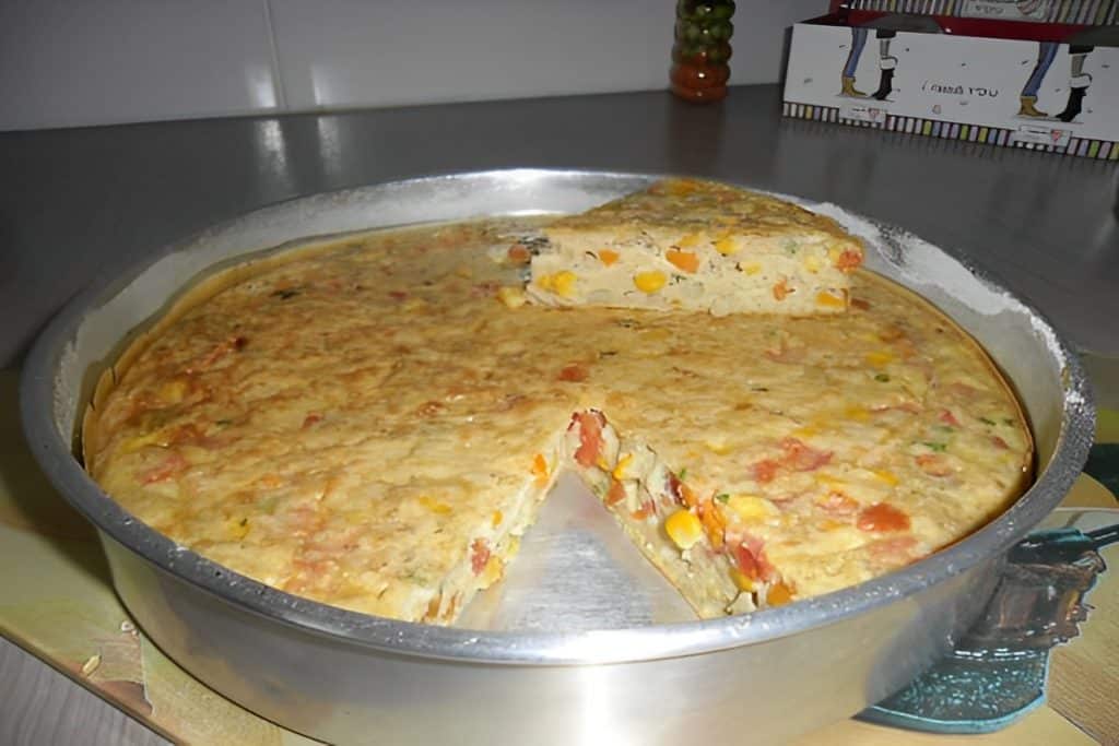 Omelete Colorido De Forno