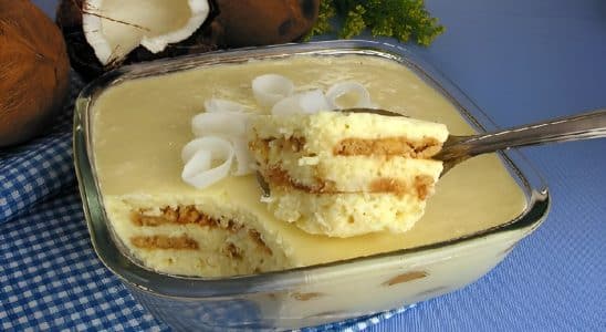 Pavê Mousse De Coco Maravilho