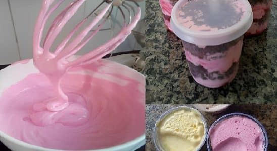 Receita 2 Em 1 Recheio Mousse E Sorvete