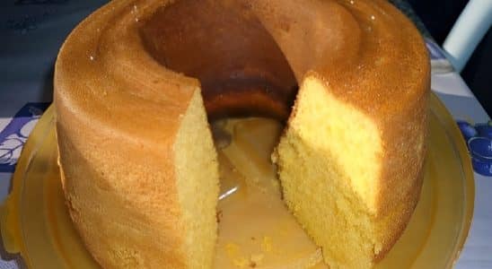 Bolo De Leite Condensado De Liquidificador