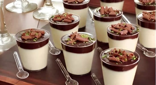 Mousse De Limão Com Chocolate