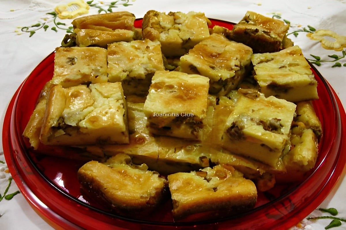 Torta de liquidificador molhadinha perfeito para o lanche da tarde