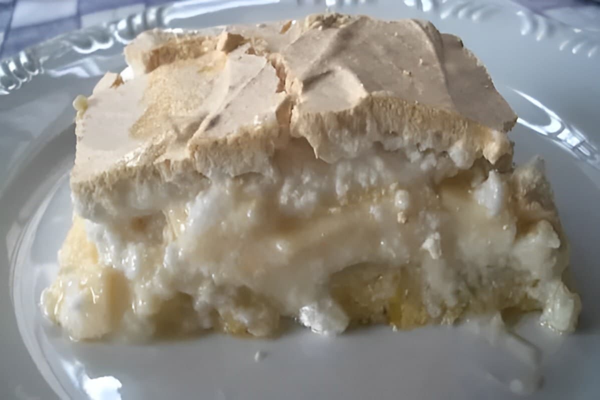 Torta R Pida De Banana Fica Cremosa E Muito Gostosa