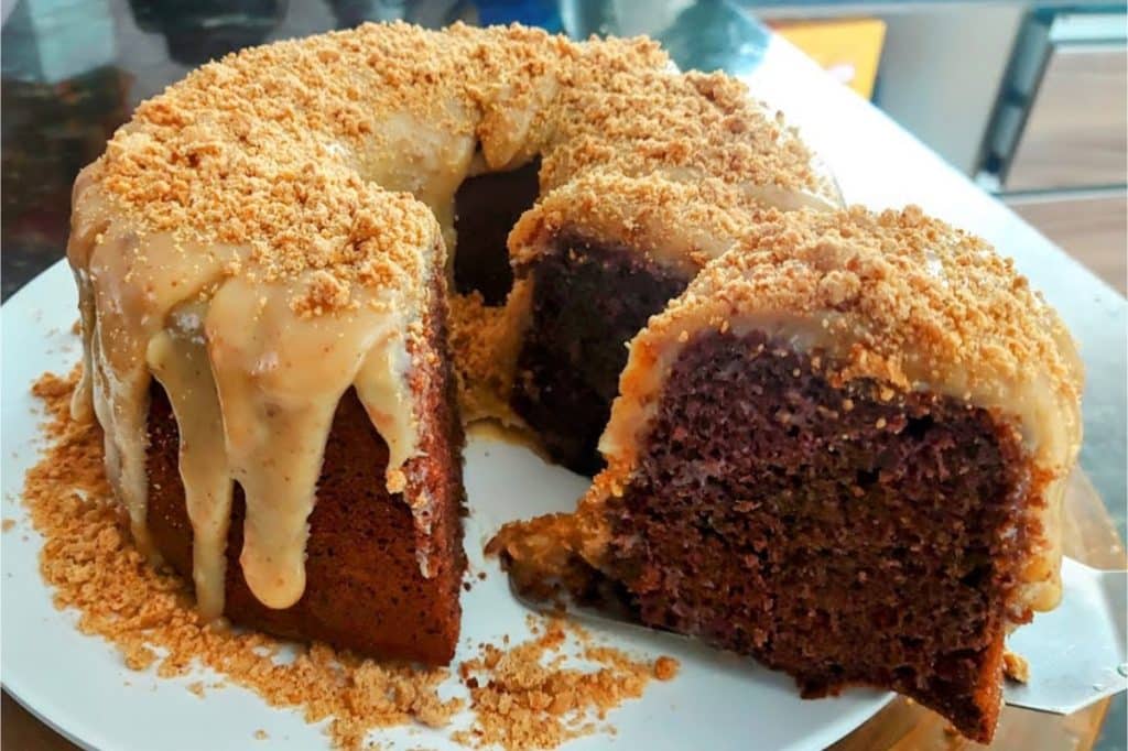 Bolo De Chocolate Com Paçoca