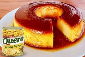 Pudim de milho com milho de latinha fica bem cremoso e delicioso nem dá trabalho para fazer