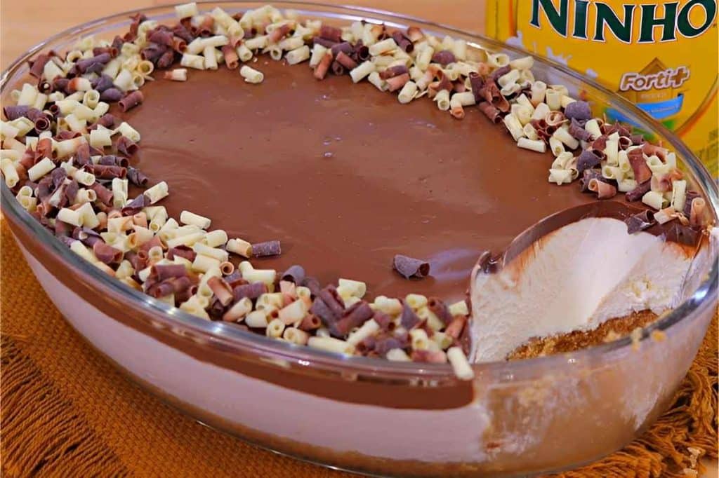 Torta De Leite Ninho Trufada