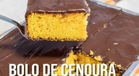 Bolo De Cenoura