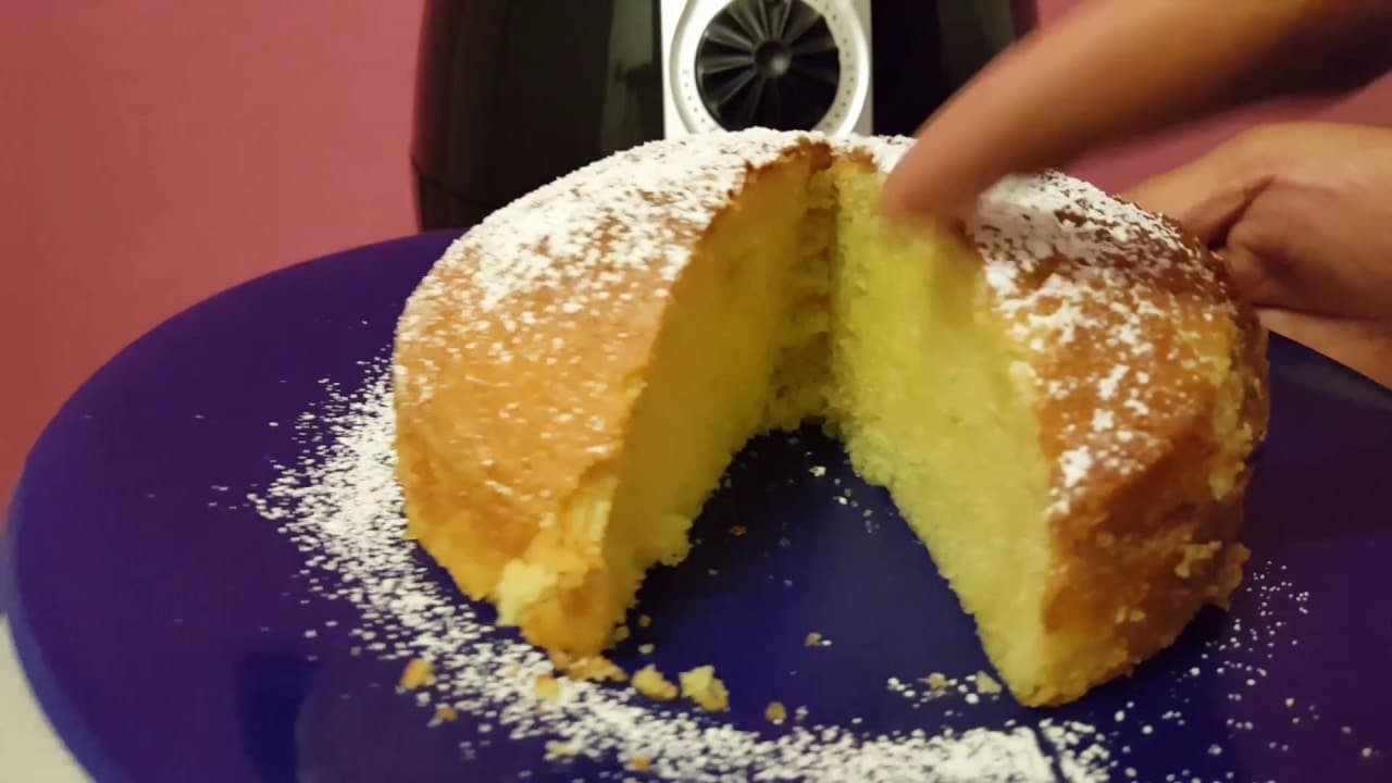 Receita De Bolo Na Airfryer Super Fofinho