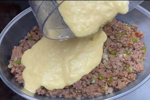 Carne moída no forno não faço mais carne moída de outro jeito em casa