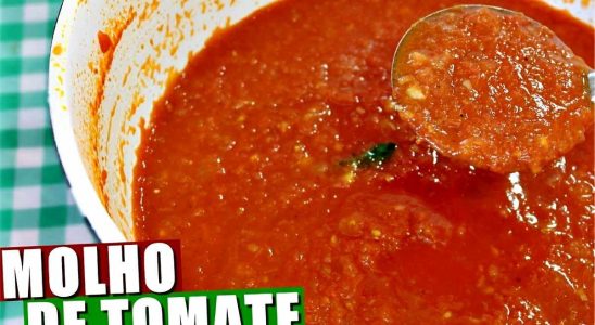 Molho De Tomate Caseiro