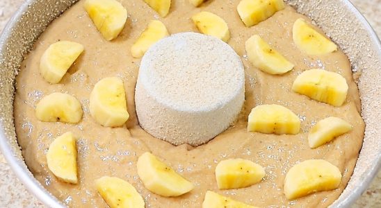 Bolo De Banana Sem Farinha