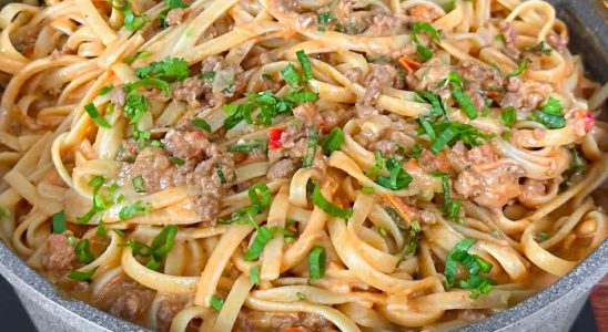 Macarronada Com Carne Moída