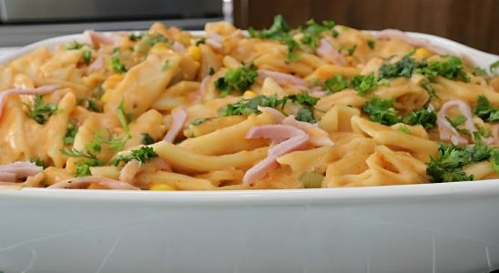 Macarrão Cremoso Na Panela De Pressão