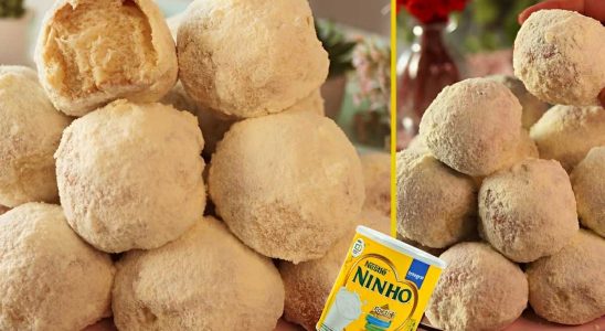 Pão Nuvem De Leite Ninho