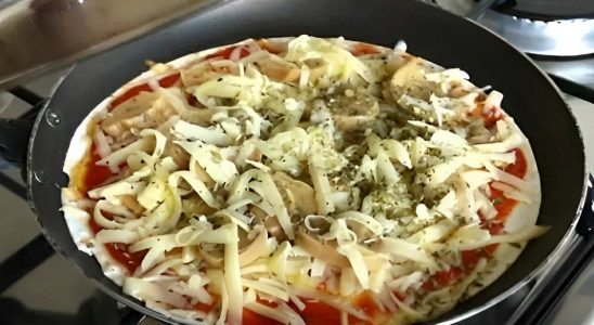 Pizza De Frigideira