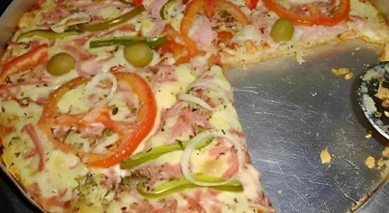 Pizza De Liquidificador