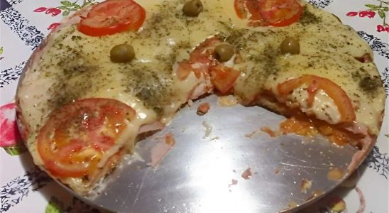 Pizza De Pão De Forma