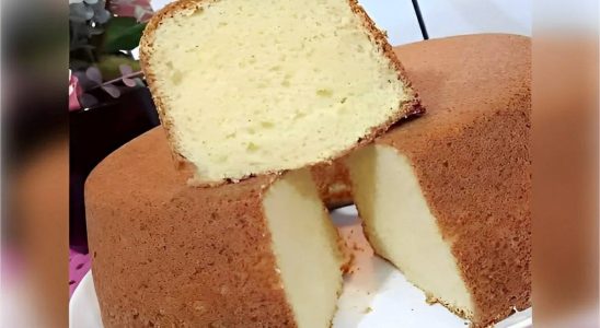 Bolo De Creme De Leite