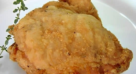 Sobrecoxa De Frango Frita