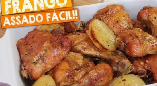 Frango Assado Com Batata