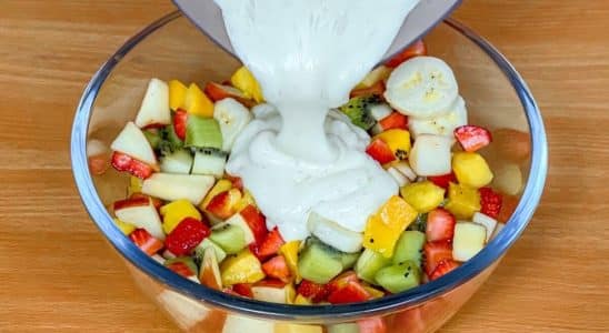 Salada De Frutas Cremosa