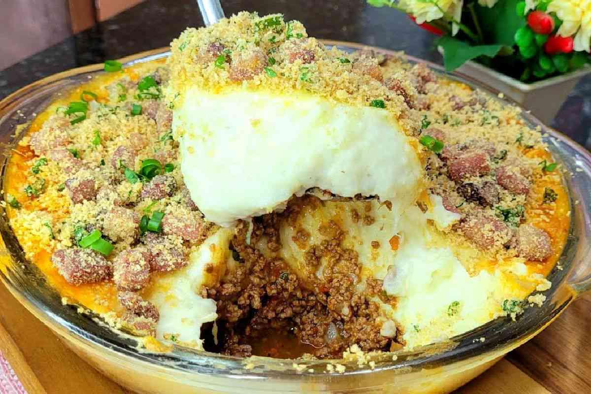 Escondidinho De Carne Moída