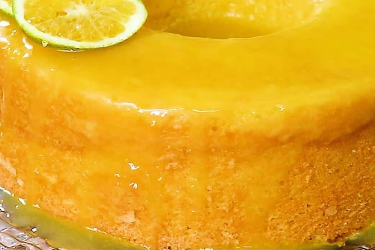 Bolo De Laranja Sem Farinha