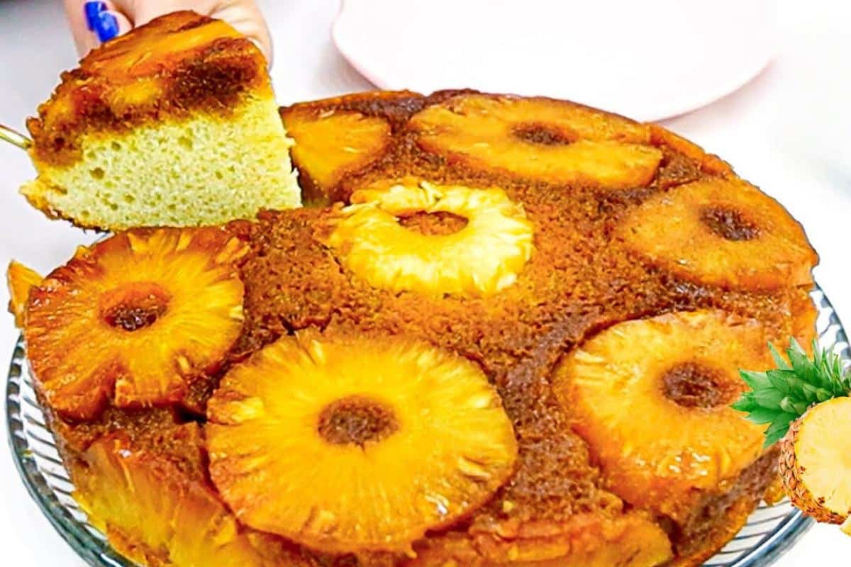 bolo de abacaxi