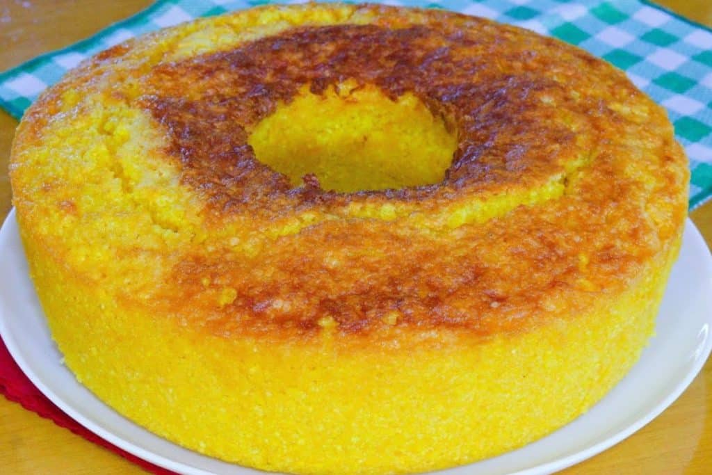 Bolo De Milho Sem Trigo