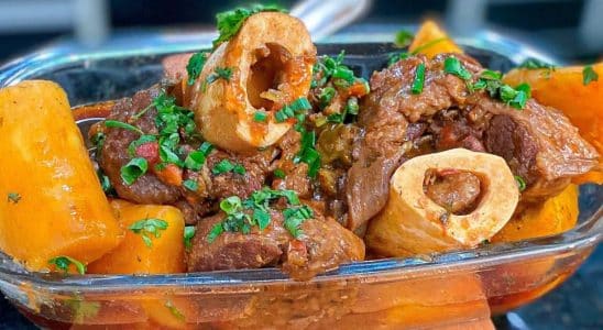 Ossobuco Com Mandioca