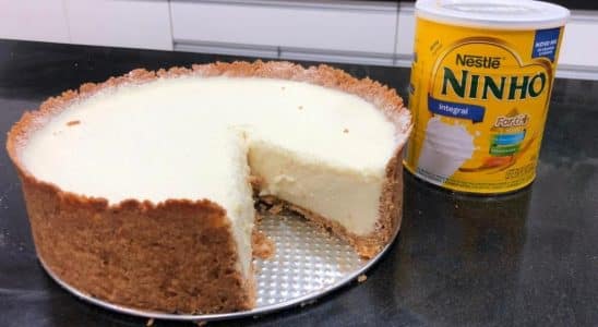 Torta Mousse De Leite Ninho