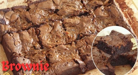 Brownie Craquelado