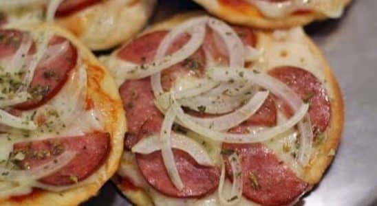 Mini Pizza De Frigideira