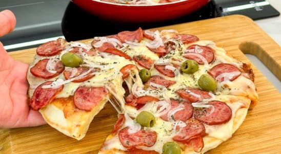 Pizza De Frigideira