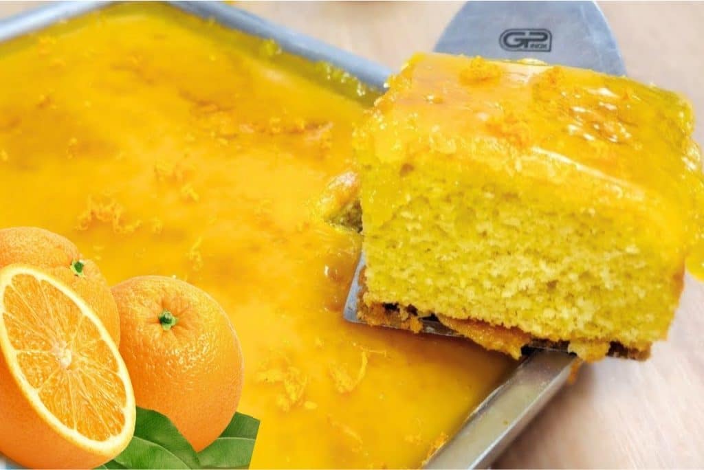 Bolo De Laranja Com Casca