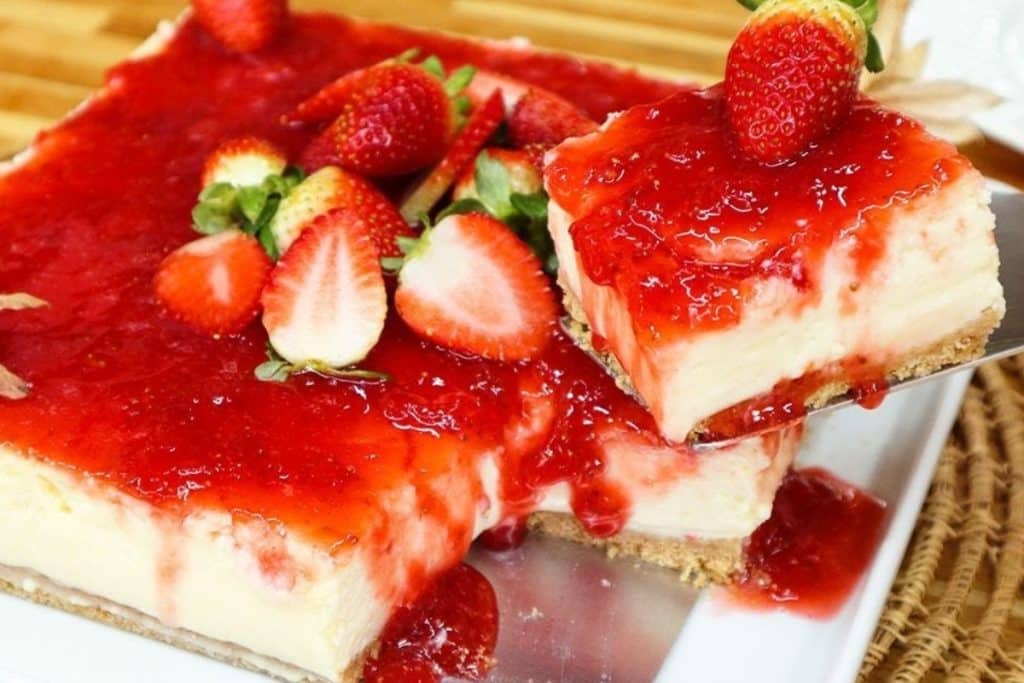 Cheesecake De Morango