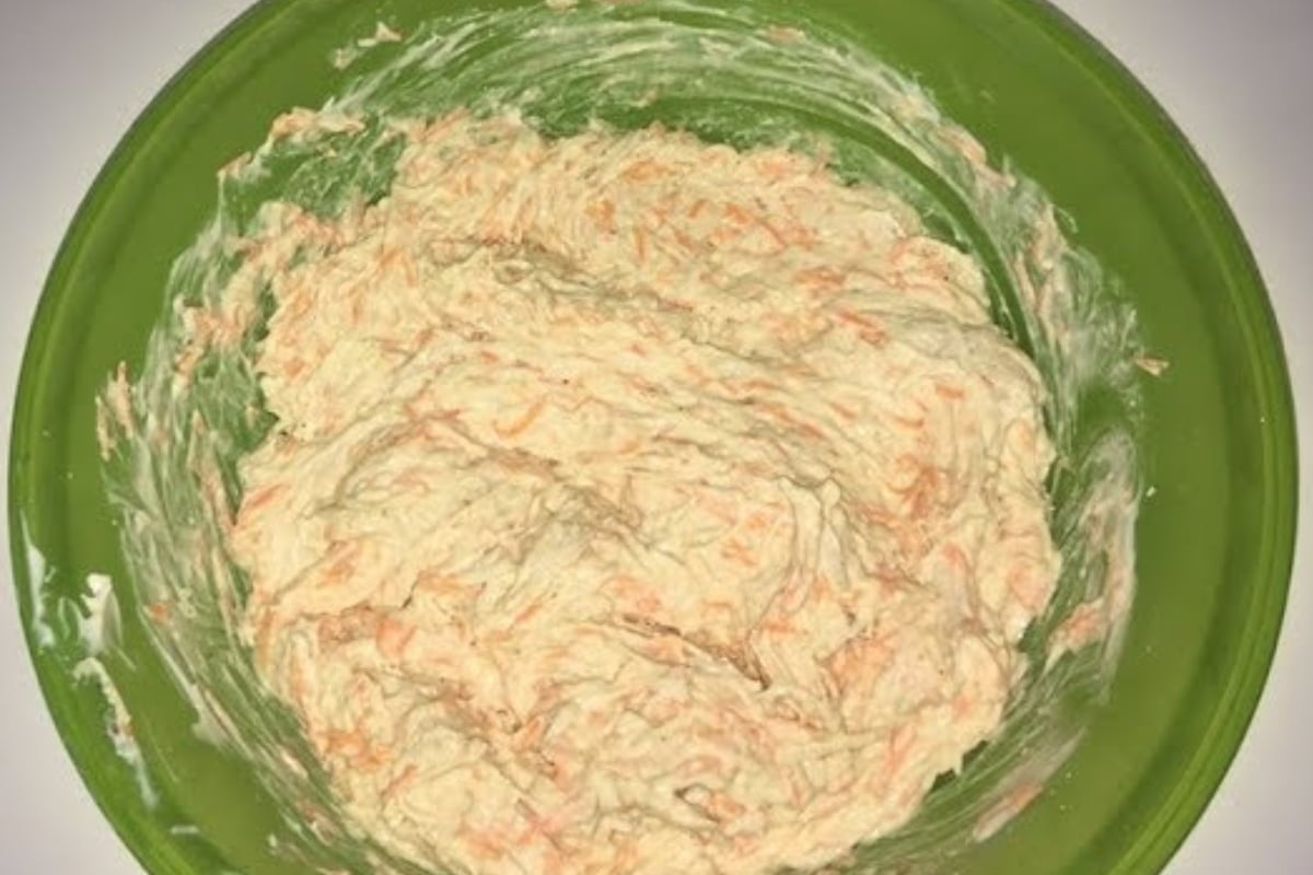 patê de frango com cenoura