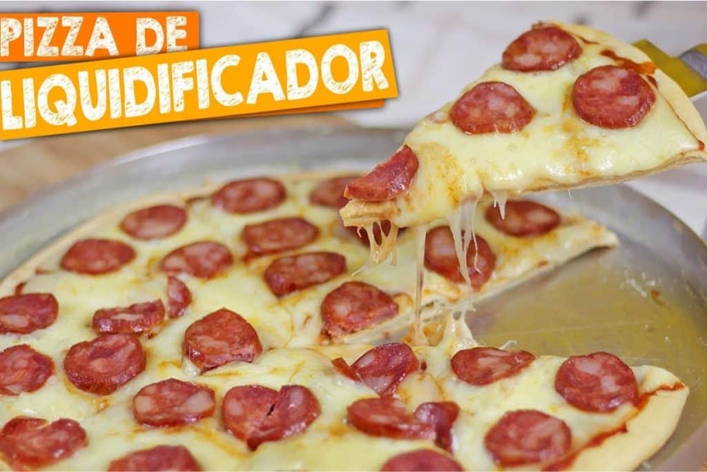 Pizza De Liquidificador