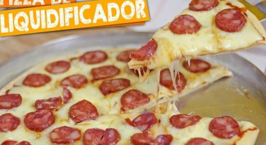 Pizza De Liquidificador