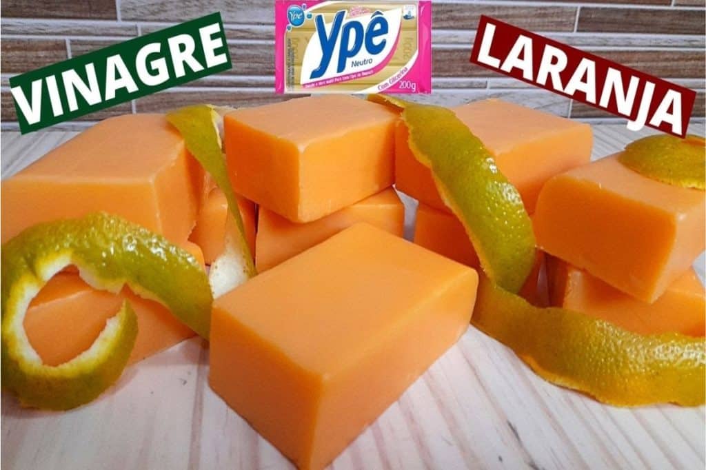 Sabão Com Vinagre E Laranja