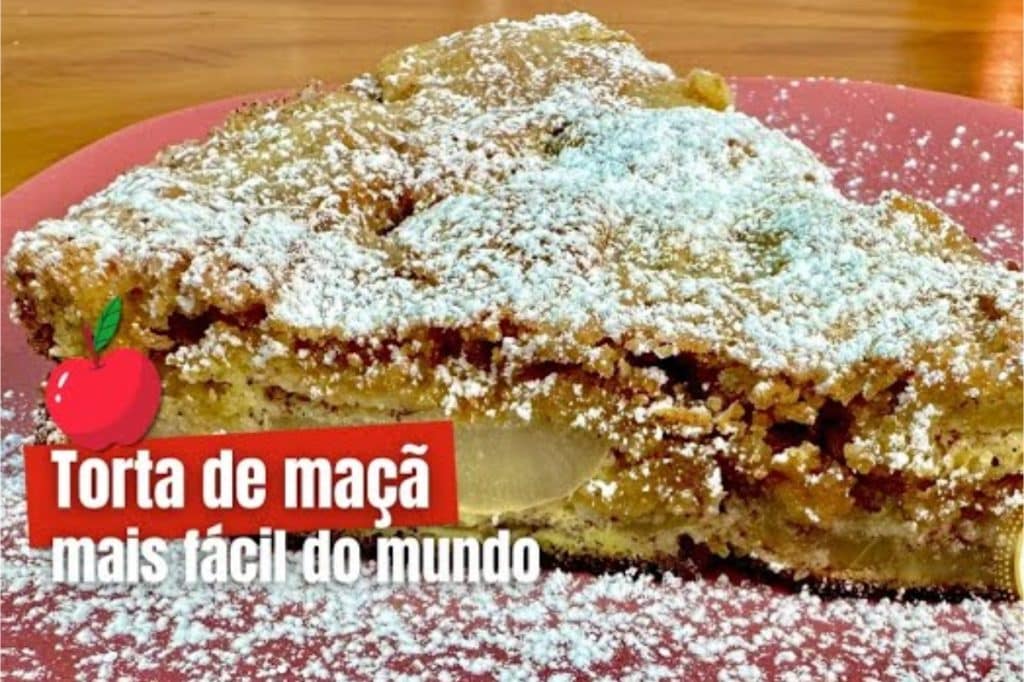 Torta De Maçã Alemã